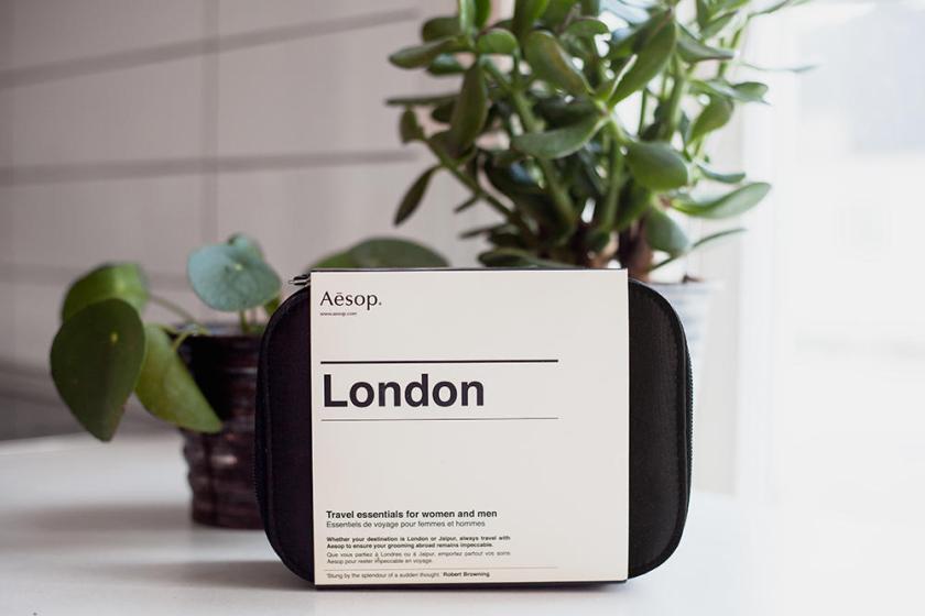 Aesop- London Travel case review
