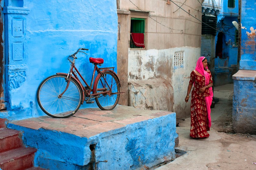 Red and Blue, by Subhendu Sarkar