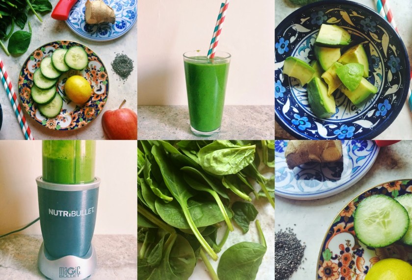 GREEN SMOOTHIE RECIPE BLOG GLITZNGRIME